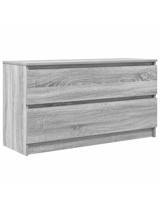 Tv-taso harmaa sonoma 100x35x54 cm tekninen puu