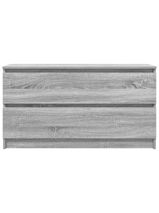 Tv-taso harmaa sonoma 100x35x54 cm tekninen puu