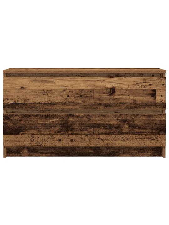 Tv-taso vanhaa puuta 100x35x54 cm tekninen puu