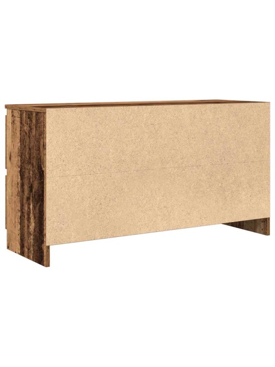 Tv-taso vanhaa puuta 100x35x54 cm tekninen puu