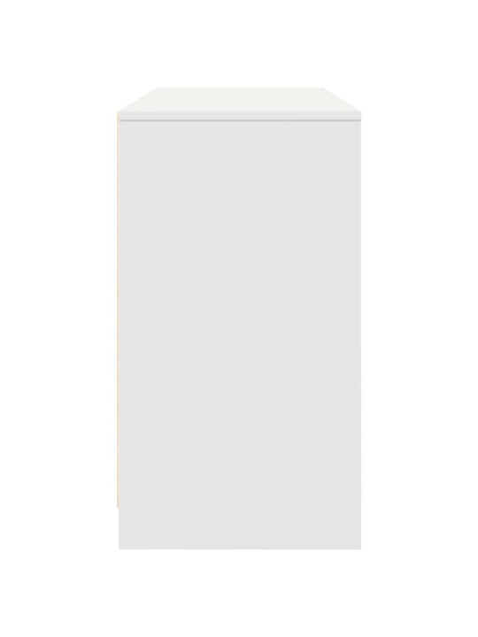Työpöytä valkoinen 120x42x76 cm tekninen puu