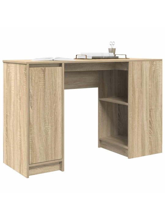 Työpöytä sonoma-tammi 120x42x76 cm tekninen puu