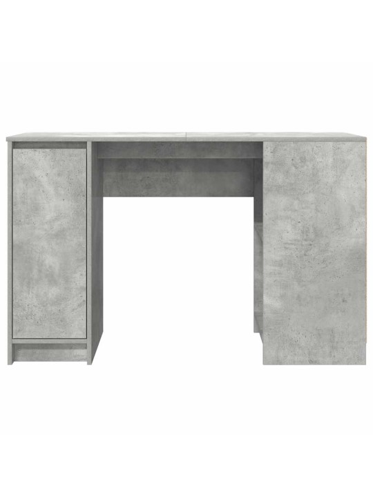 Työpöytä betoninharmaa 120x42x76 cm tekninen puu