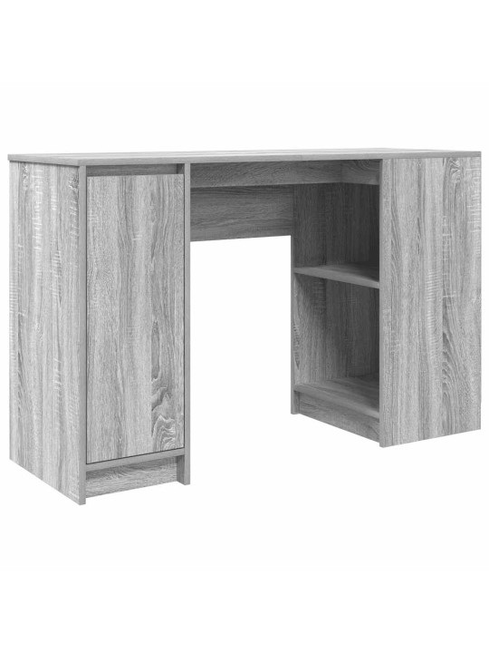Työpöytä harmaa sonoma 120x42x76 cm tekninen puu