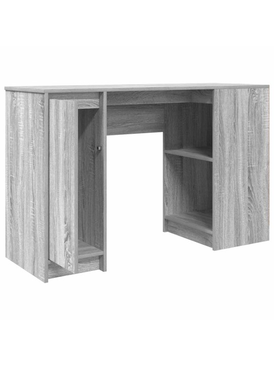Työpöytä harmaa sonoma 120x42x76 cm tekninen puu