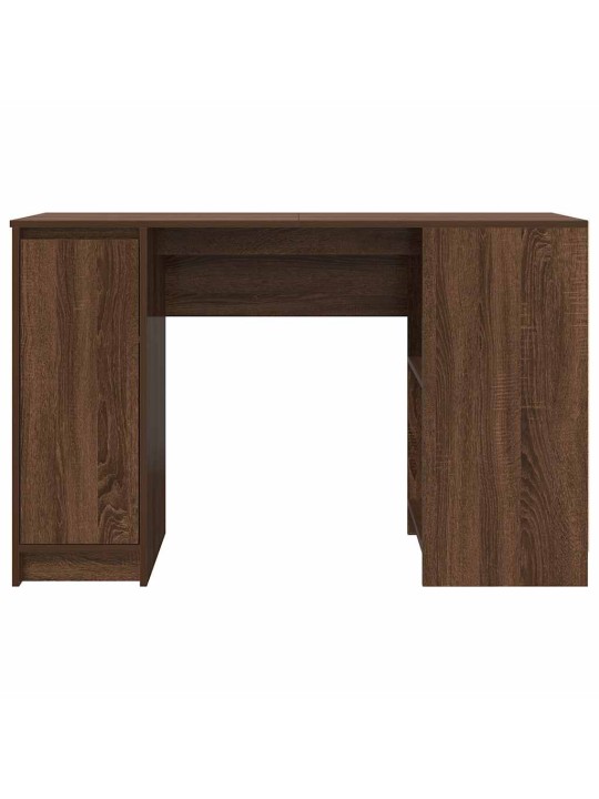 Työpöytä ruskea tammi 120x42x76 cm tekninen puu
