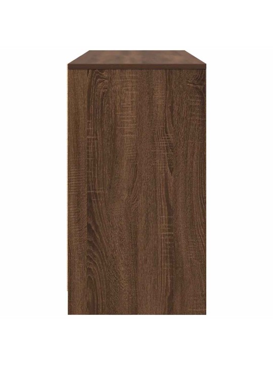 Työpöytä ruskea tammi 120x42x76 cm tekninen puu