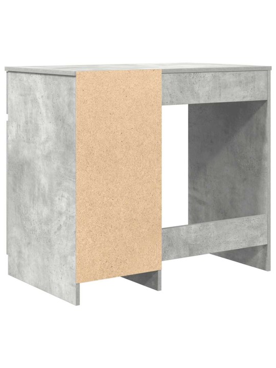 Työpöytä betoninharmaa 86x49x76 cm tekninen puu