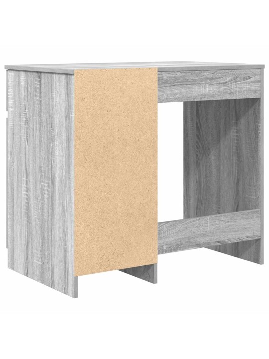 Työpöytä harmaa sonoma 86x49x76 cm tekninen puu
