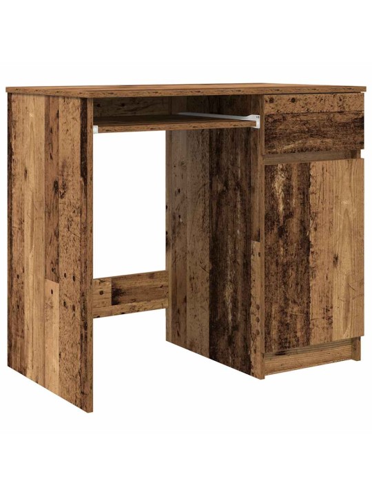 Työpöytä vanha puu 86x49x76 cm tekninen puu