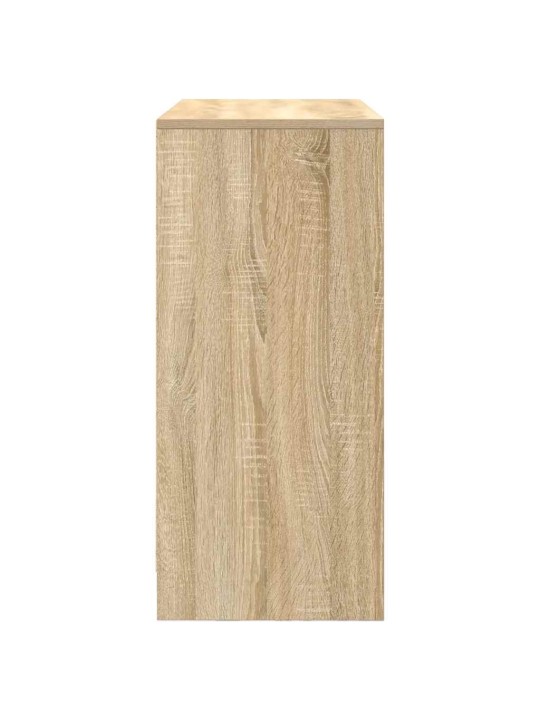 Senkki laatikoilla ja ovilla sonoma-tammi 70,5x34x74,5 cm