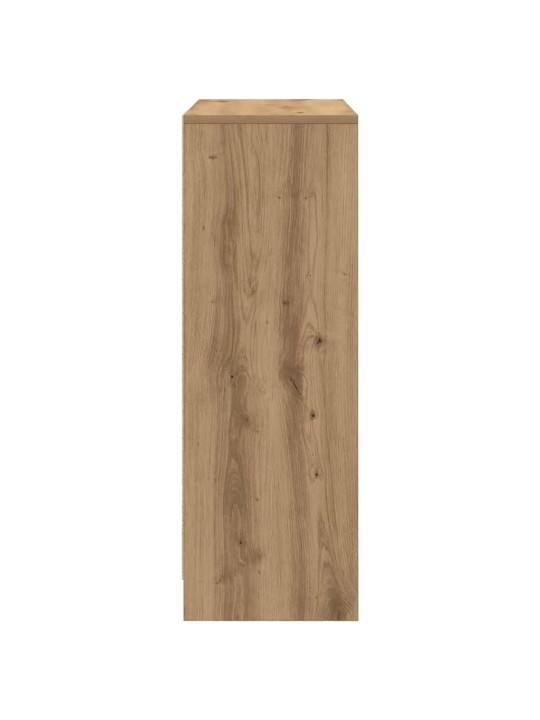 Senkki laatikoilla ja ovilla artisaanitammi 73x31x90 cm