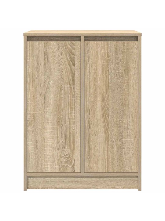 Kenkäkaappi sonoma-tammi 57x34x76 cm tekninen puu