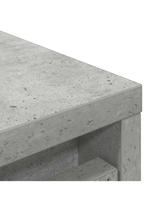 Kenkäkaappi betoninharmaa 57x34x76 cm tekninen puu