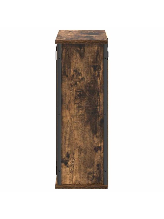 Kylpyhuoneen seinäkaappi peilillä savustammi 50x21x60 cm