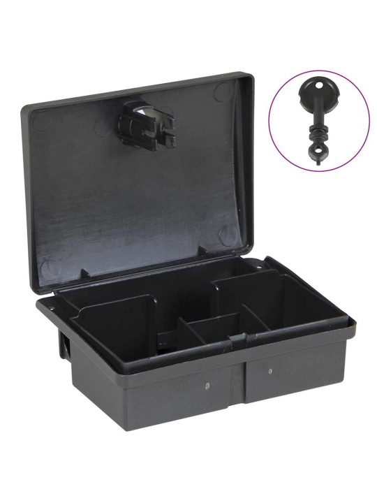 Hiiriloukut 5 kpl Musta 13x10x4 cm