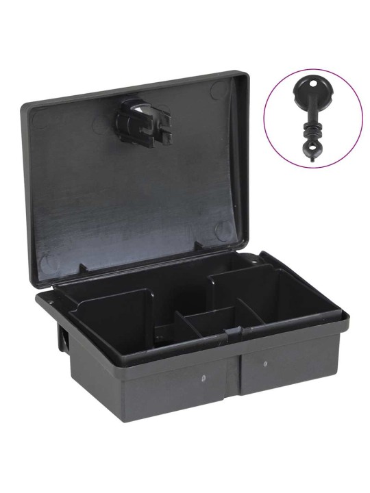 Hiiriloukut 20 kpl musta 13x10x4 cm