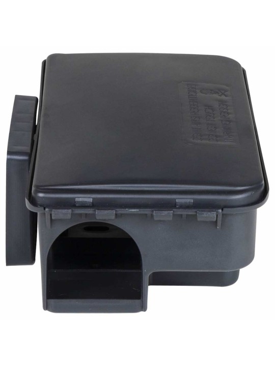 Hiiriloukut 4 kpl Musta 22x12,5x7,5 cm