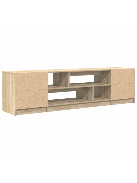 Tv-taso sonoma-tammi 188,5x41x50 cm tekninen puu