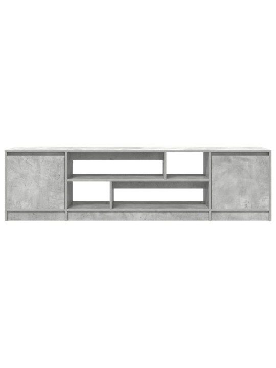 Tv-taso betoninharmaa 188,5x41x50 cm tekninen puu