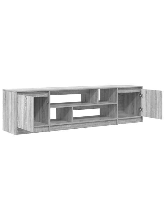 Tv-taso harmaa sonoma 188,5x41x50 cm tekninen puu