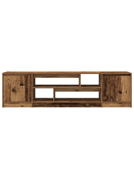 Tv-taso vanhaa puuta 188,5x41x50 cm lastulevy