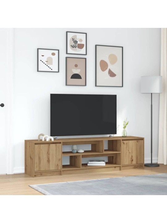 Tv-taso artesaani tammi 188,5x41x50 cm tekninen puu