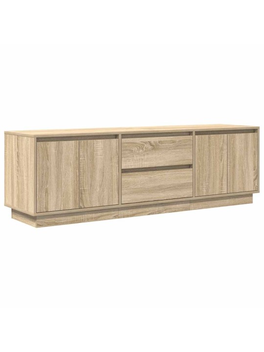 Tv-taso led-valoilla sonoma-tammi 160,5x41x50 cm