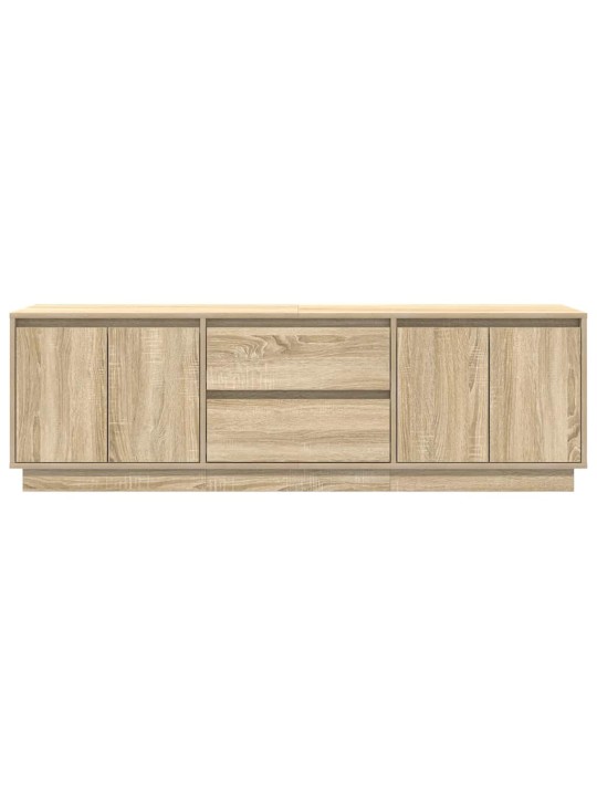 Tv-taso led-valoilla sonoma-tammi 160,5x41x50 cm