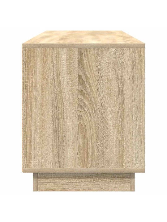 Tv-taso led-valoilla sonoma-tammi 160,5x41x50 cm