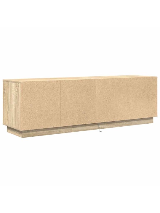 Tv-taso led-valoilla sonoma-tammi 160,5x41x50 cm