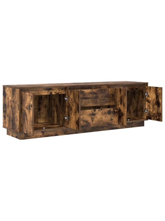 Tv-taso led-valoilla savutammi 160,5x41x50 cm