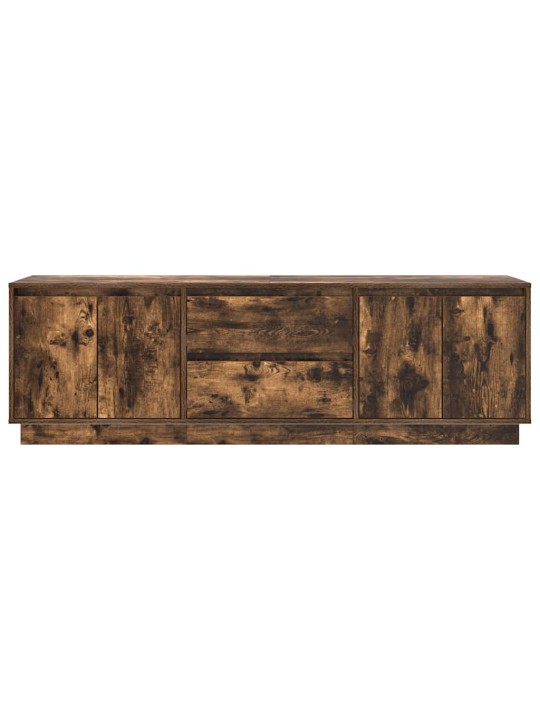 Tv-taso led-valoilla savutammi 160,5x41x50 cm