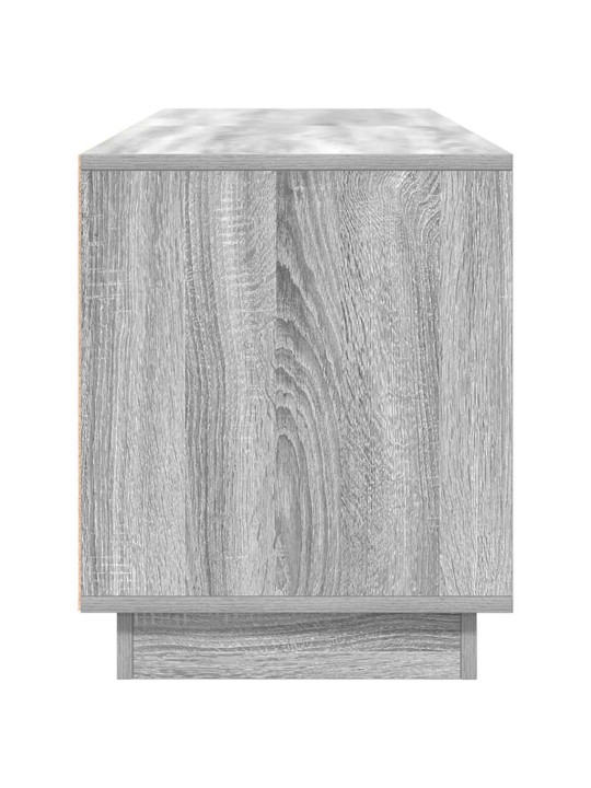 Tv-taso led-valoilla harmaa sonoma 160,5x41x50 cm