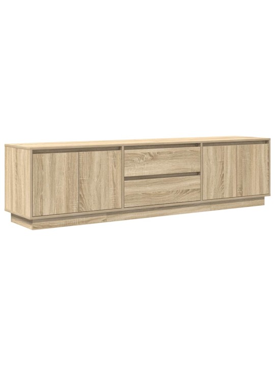 Tv-taso led-valoilla sonoma-tammi 193,5x41x50 cm