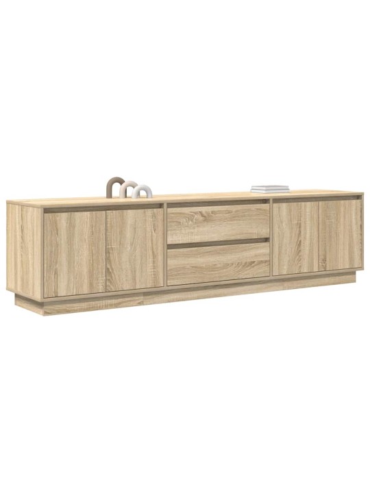 Tv-taso led-valoilla sonoma-tammi 193,5x41x50 cm
