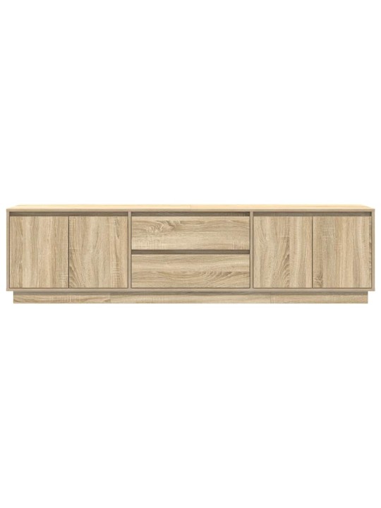 Tv-taso led-valoilla sonoma-tammi 193,5x41x50 cm