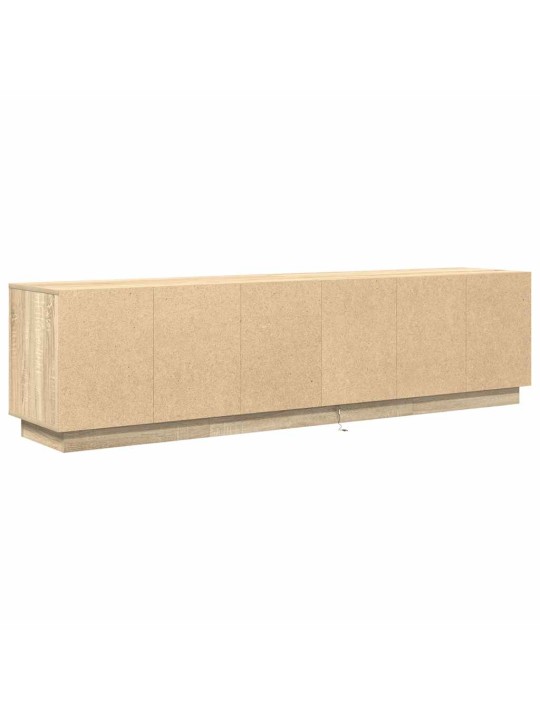 Tv-taso led-valoilla sonoma-tammi 193,5x41x50 cm
