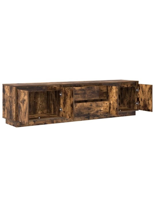 Tv-taso led-valoilla savutammi 193,5x41x50 cm