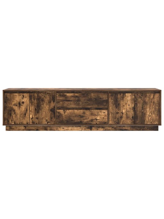 Tv-taso led-valoilla savutammi 193,5x41x50 cm