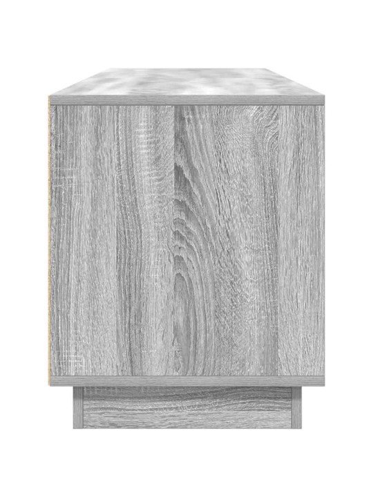 Tv-taso led-valoilla harmaa sonoma 193,5x41x50 cm