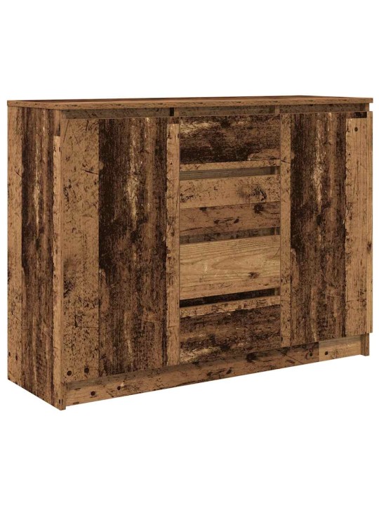 Senkki laatikoilla vanha puu 100,5x35x76 cm tekninen puu