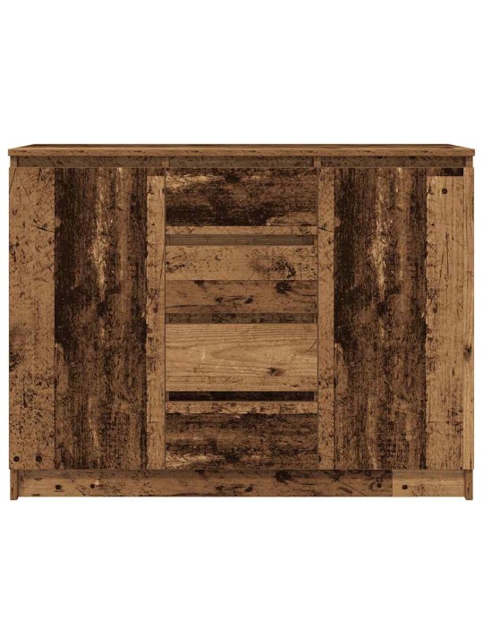 Senkki laatikoilla vanha puu 100,5x35x76 cm tekninen puu