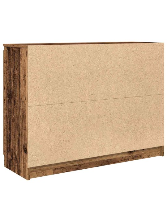 Senkki laatikoilla vanha puu 100,5x35x76 cm tekninen puu