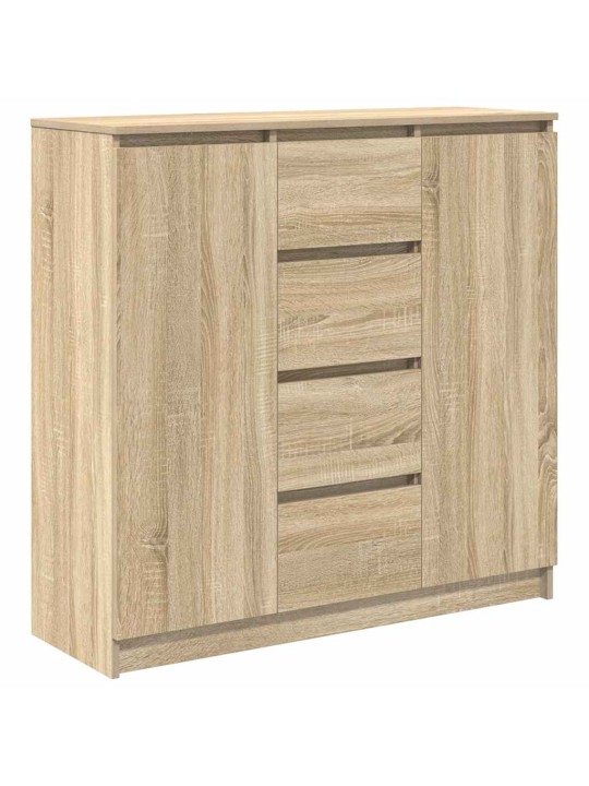 Senkki laatikoilla sonoma-tammi 100,5x35x98,5 cm tekninen puu
