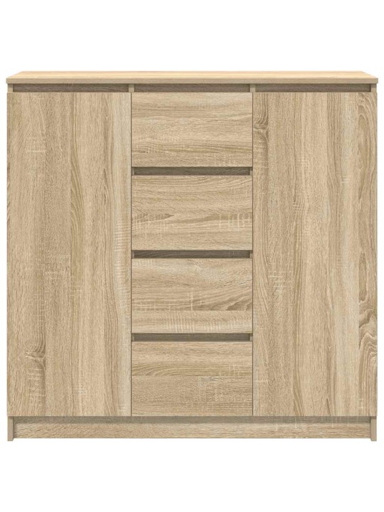 Senkki laatikoilla sonoma-tammi 100,5x35x98,5 cm tekninen puu