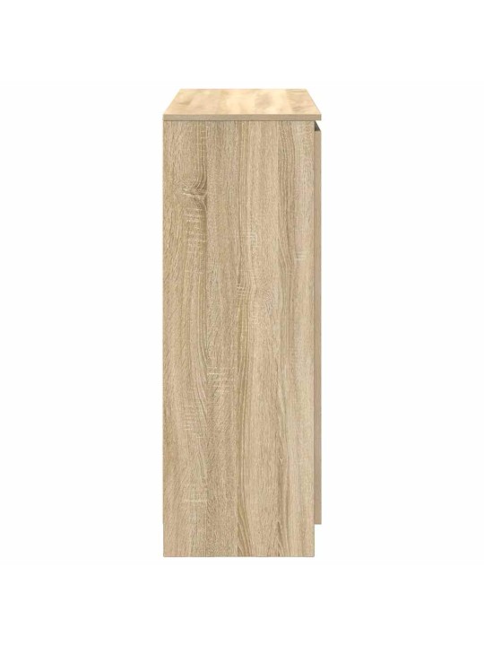 Senkki laatikoilla sonoma-tammi 100,5x35x98,5 cm tekninen puu