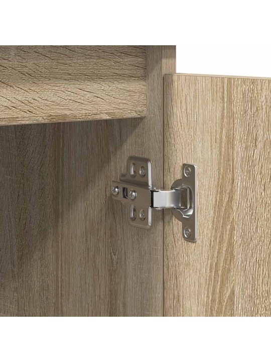 Senkki laatikoilla sonoma-tammi 100,5x35x98,5 cm tekninen puu