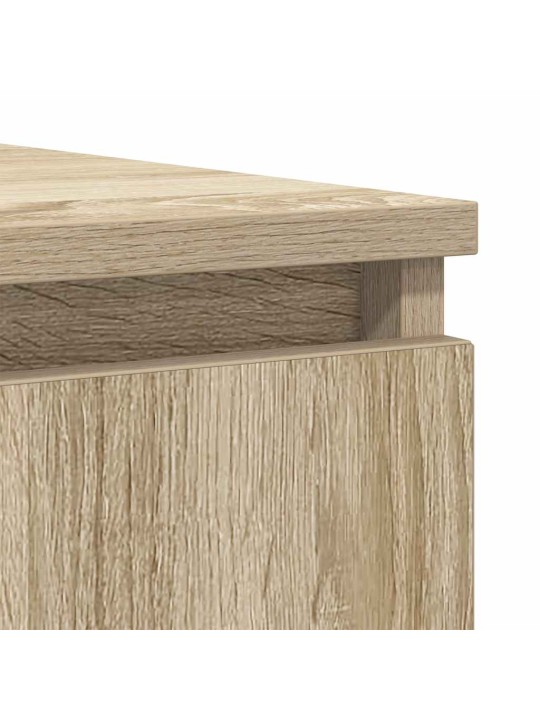 Senkki laatikoilla sonoma-tammi 100,5x35x98,5 cm tekninen puu