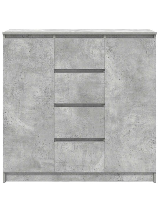 Senkki laatikoilla betoninharmaa 100,5x35x98,5 cm tekninen puu